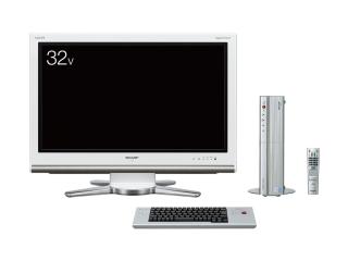 インターネット AQUOS 32-Hタイプ PC-AX80S+LC-32D10-W PC-AX80S+LC-32D10-W