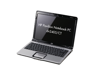 Pavilion Notebook PC dv2405/CT Turion64X2TL-56/1.8G CTO標準構成 2007/06