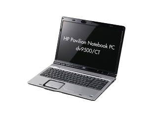 Pavilion Notebook PC dv9500/CT Core2DuoT7100/1.8G CTO標準構成 2007/06
