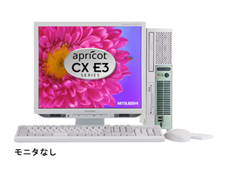 apricot CX E3 CX21AEZETU83 Core2DuoE6420/2.13G 最小構成 2007/07 CX21AEZETU83