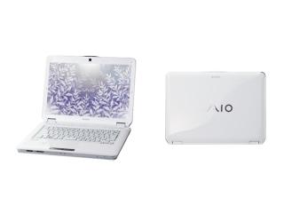 VAIO type C VGN-CS92JS Core2DuoP8600 ピュアホワイト VGN-CS92JS Core2DuoP8600