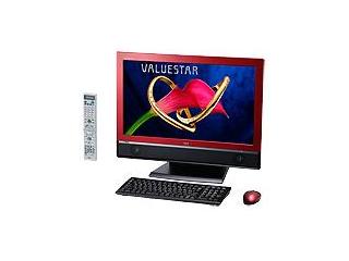 VALUESTAR G タイプW GV249F/LL PC-GV249FLAL クランベリーレッド PC-GV249FLAL