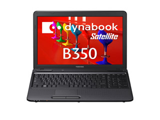 dynabook Satellite B350 B350/W2JB PB3502JBSTBW ブラック PB3502JBSTBW