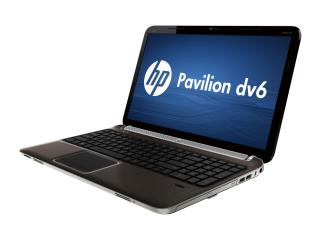 Pavilion Notebook dv6-6000/CT プレミアムライン Corei7 2630QM/2G CTO標準構成 2011/04 ダークアンバー