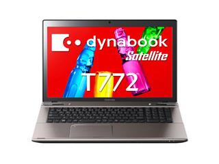 dynabook Satellite T772 T772/W5TF PT7725TFBFBW ダークシルバー PT7725TFBFBW
